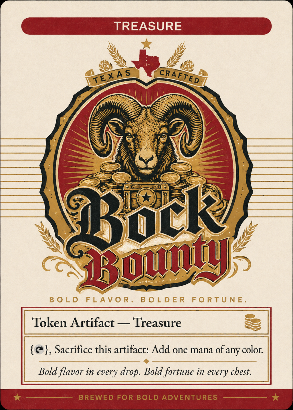 Magic The Gathering - Beer Food Tokens