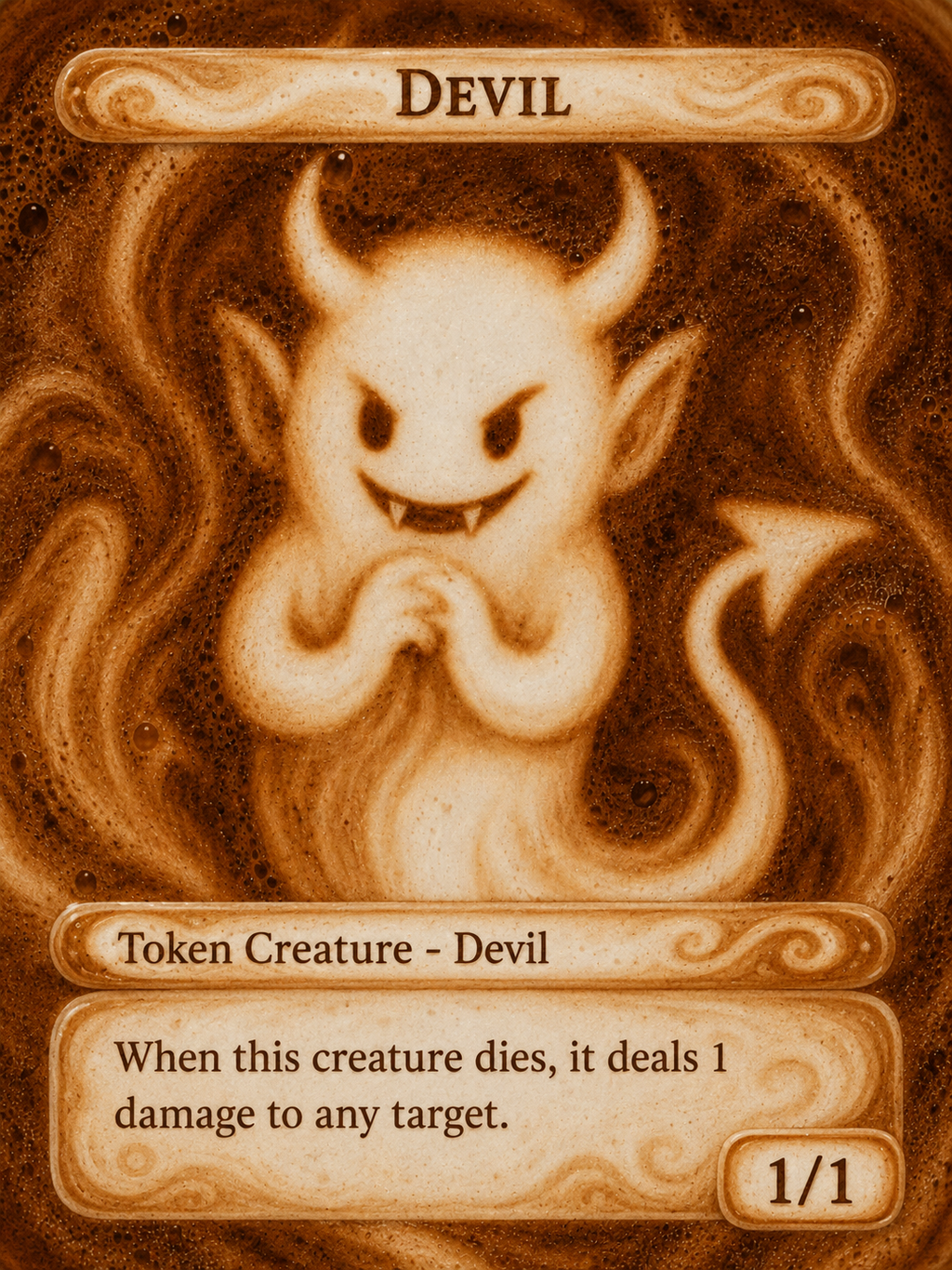 Magic The Gathering - Latte Art Tokens (Pack 2)