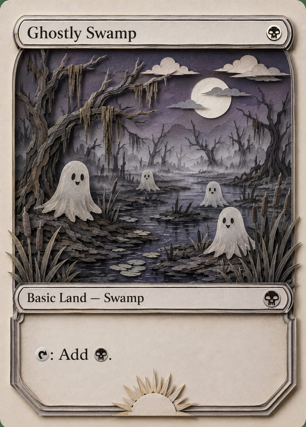 Magic The Gathering - Paper Ghostly Land Bundle