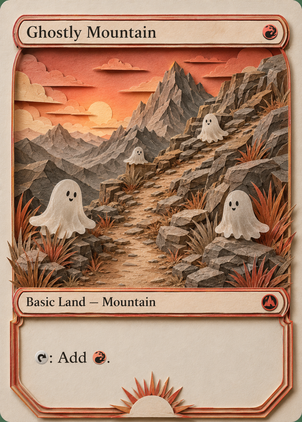 Magic The Gathering - Paper Ghostly Land Bundle