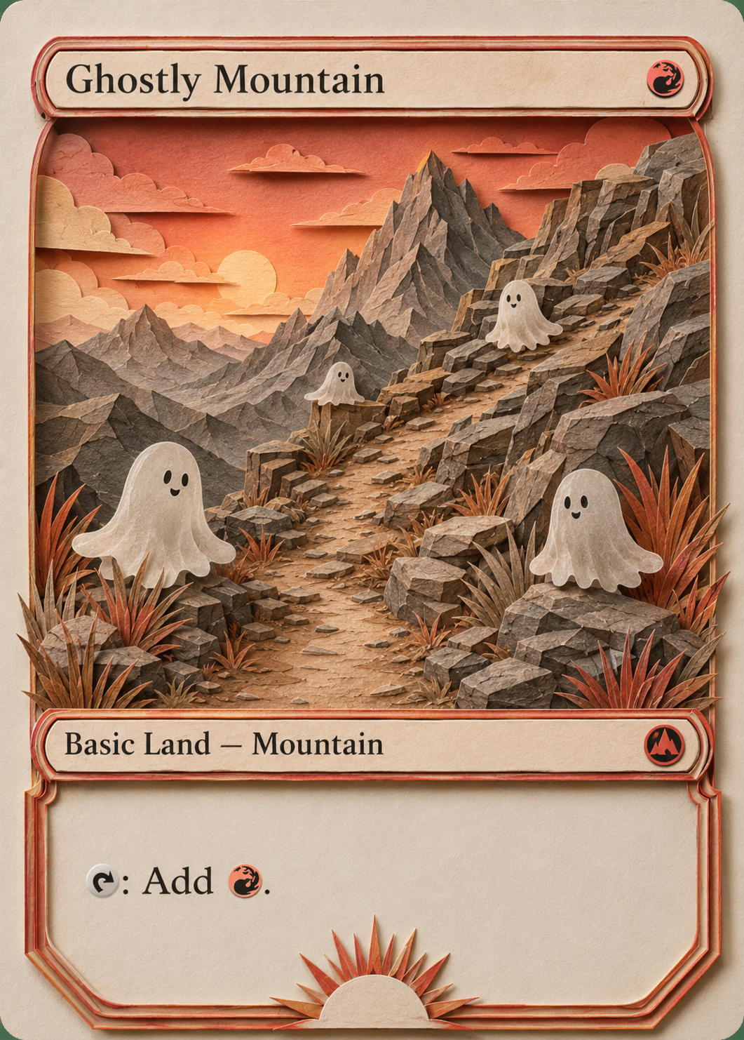 Magic The Gathering - Paper Ghostly Land Bundle
