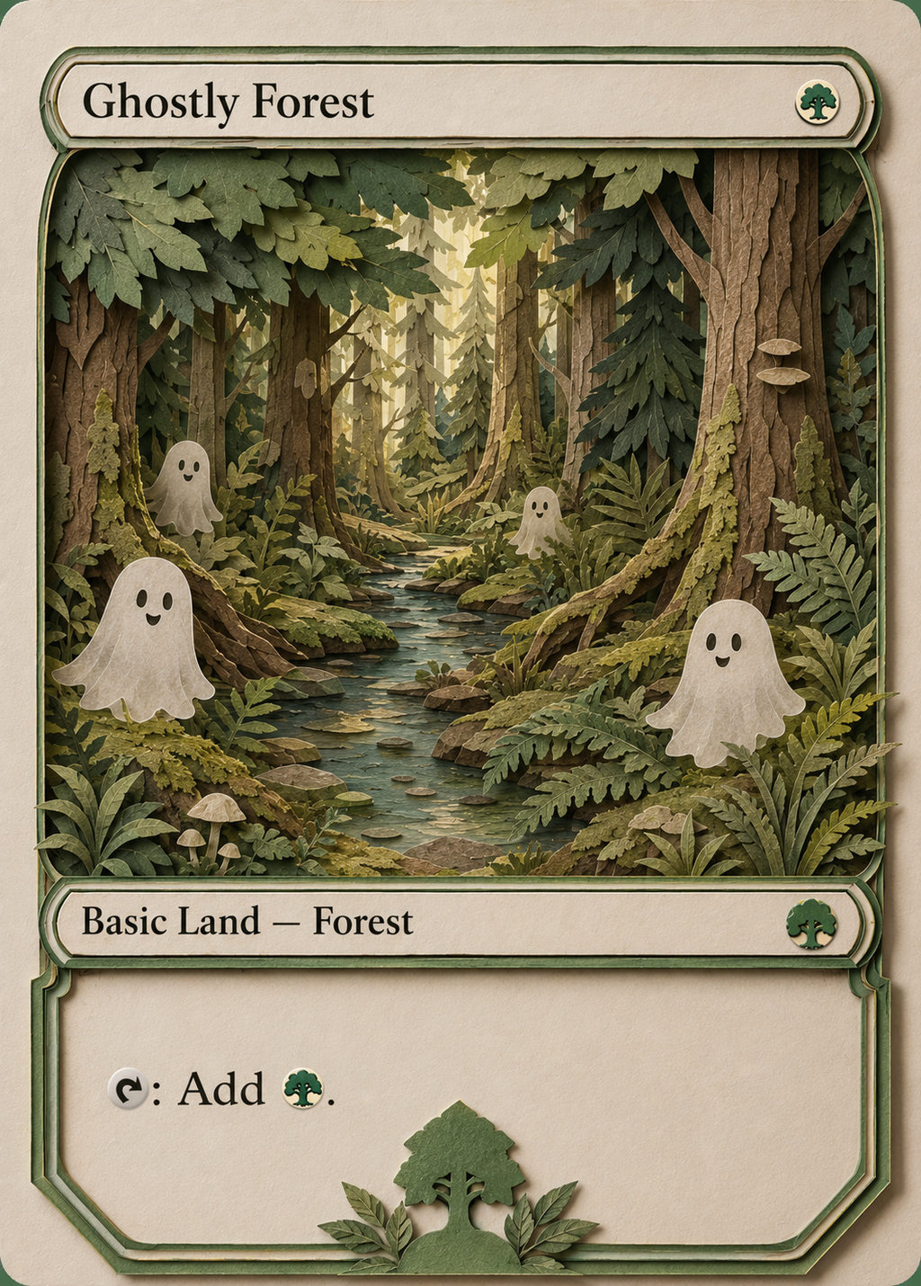 Magic The Gathering - Paper Ghostly Land Bundle