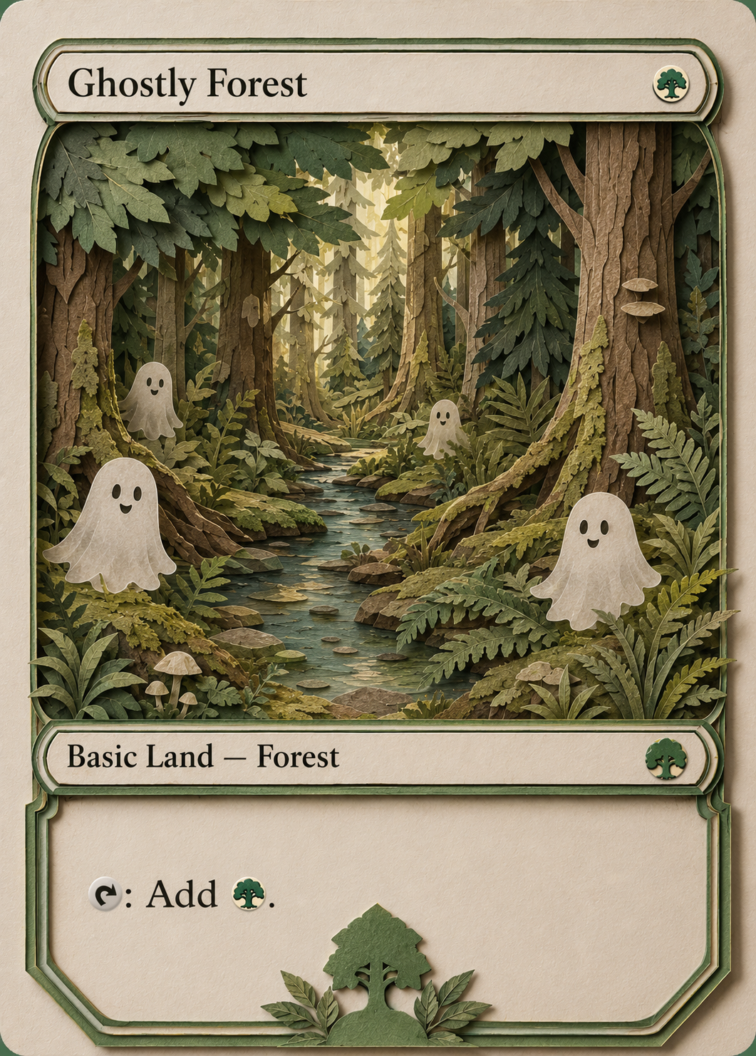Magic The Gathering - Paper Ghostly Land Bundle