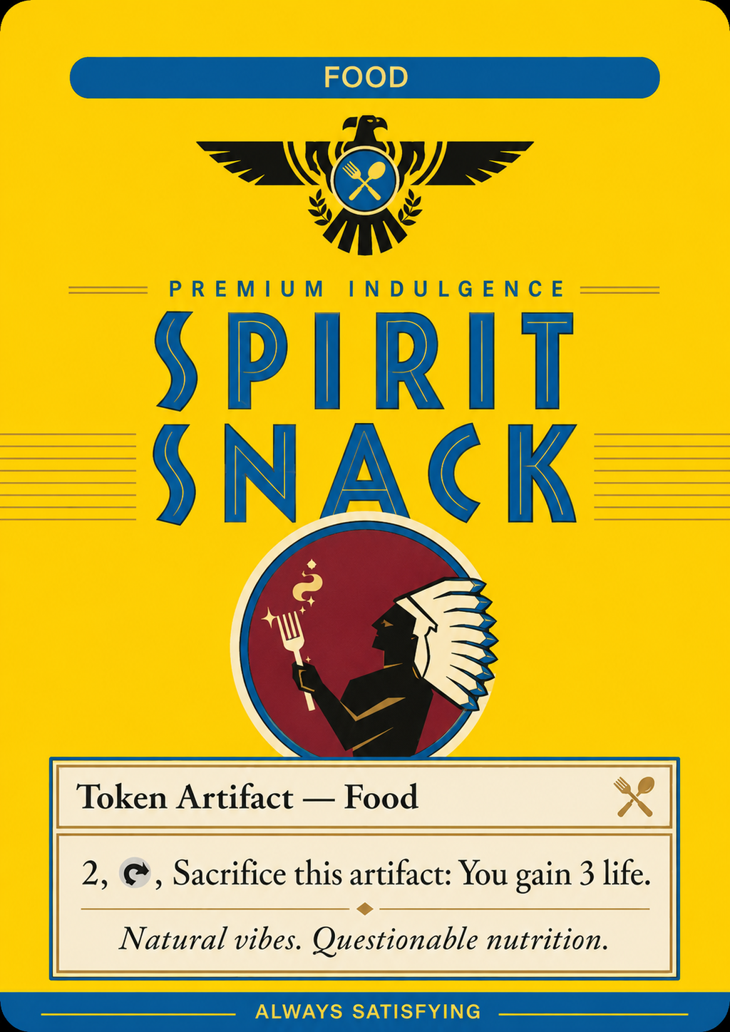 Magic The Gathering - Cigarette Food Tokens