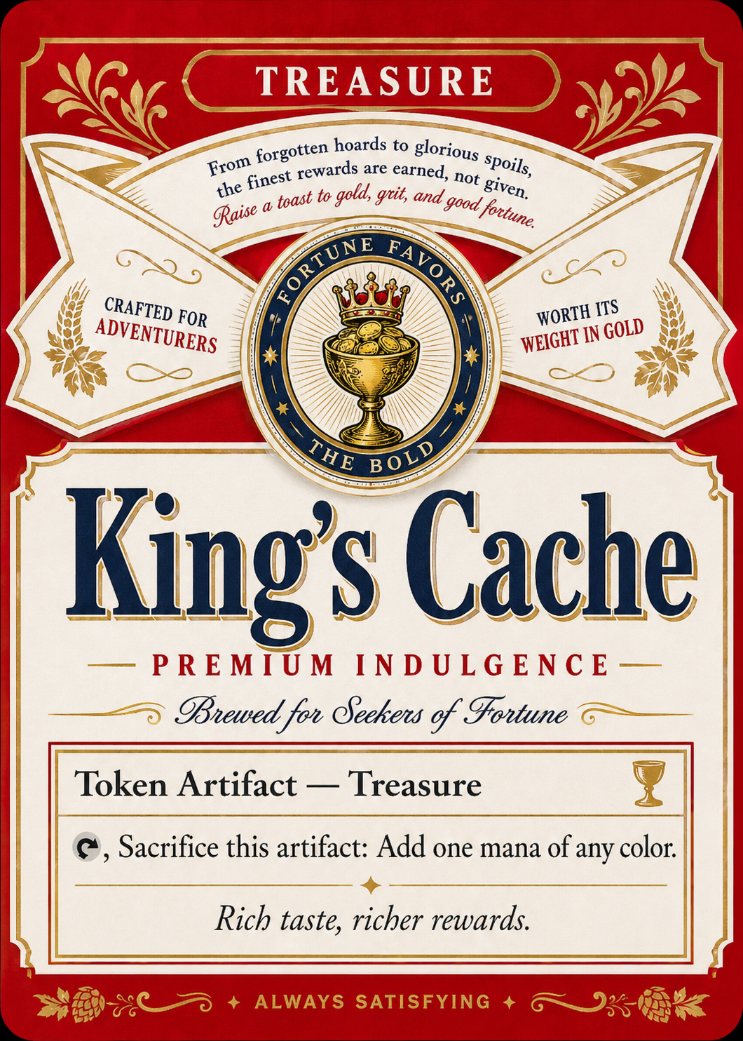 Magic The Gathering - Beer Food Tokens