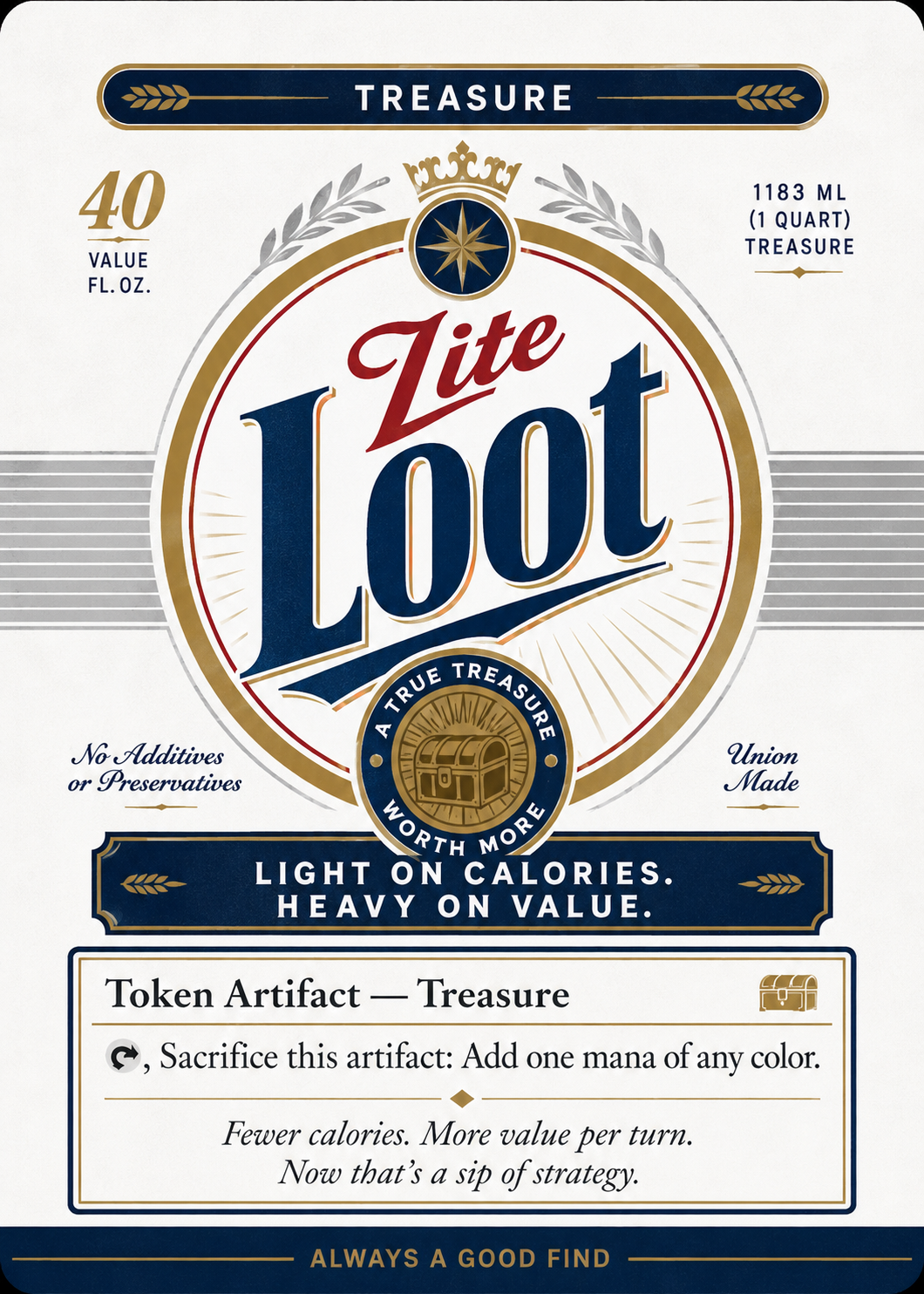 Magic The Gathering - Beer Food Tokens