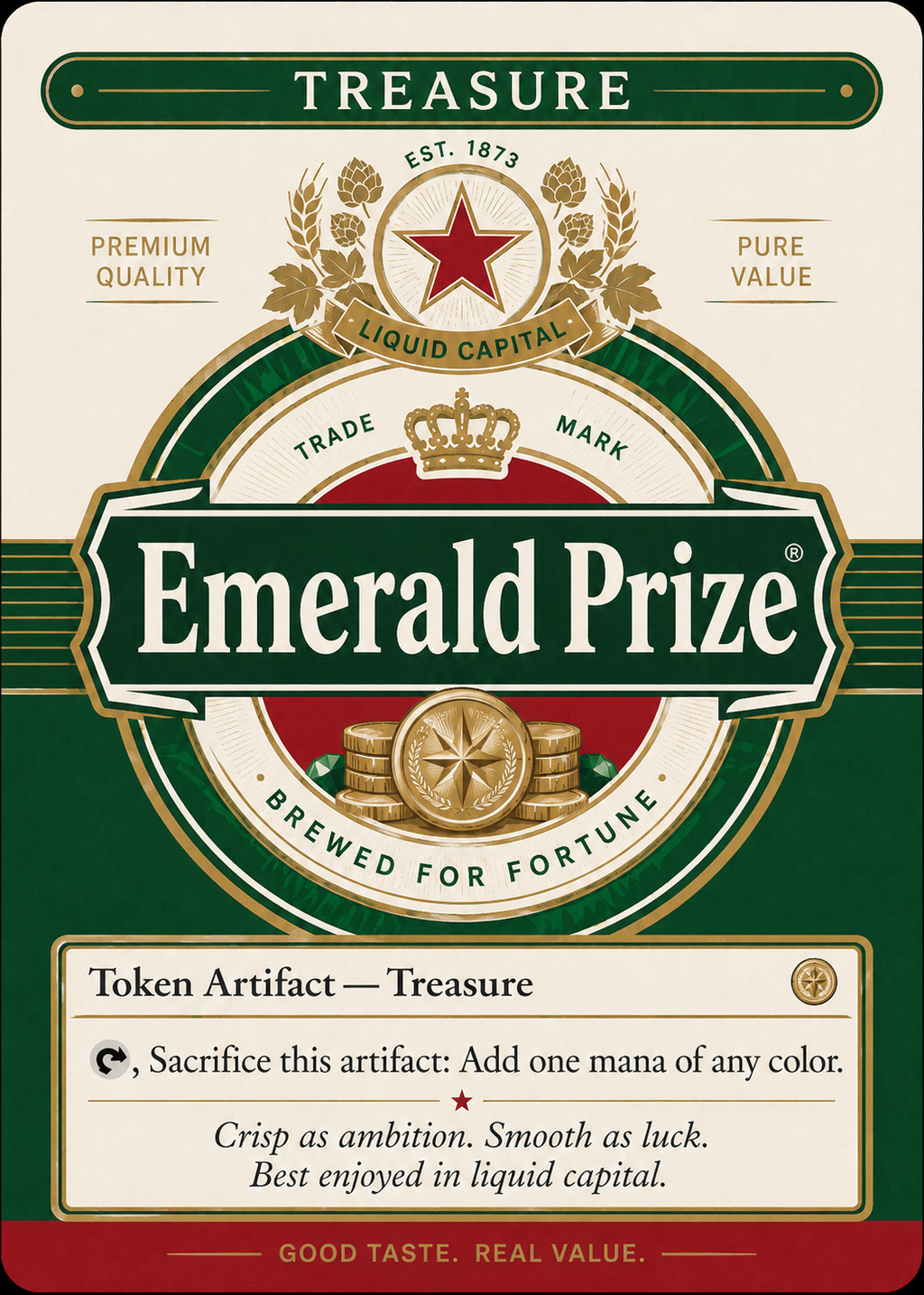 Magic The Gathering - Beer Food Tokens