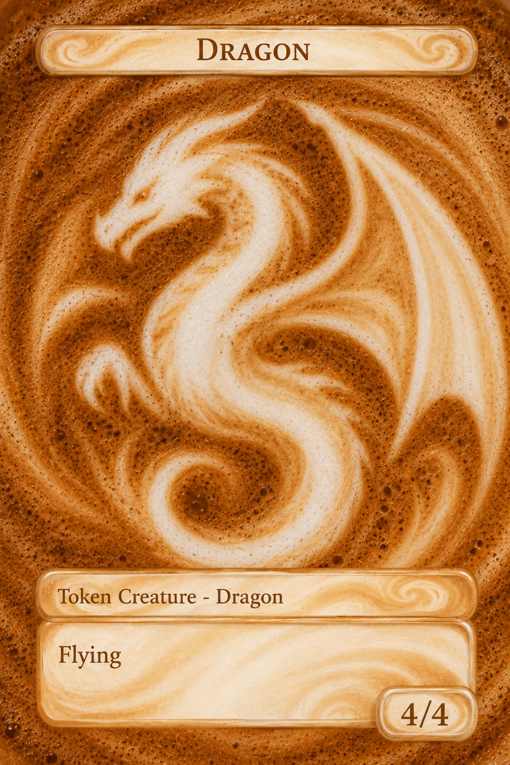 Magic The Gathering - Latte Art Tokens (Pack 1)