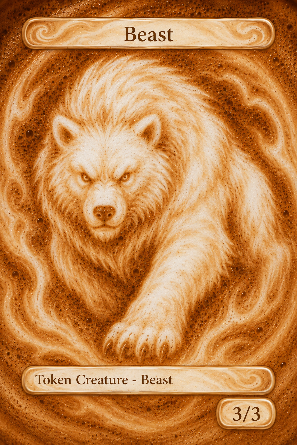 Magic The Gathering - Latte Art Tokens (Pack 1)