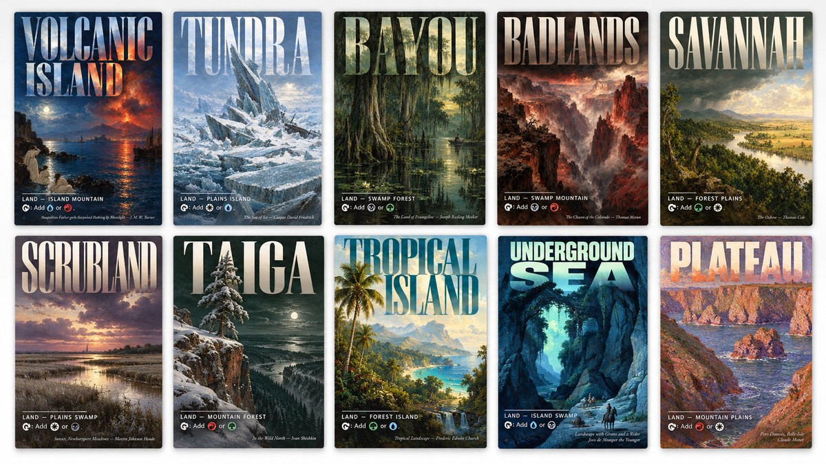 Magic The Gathering - Dual Land Bundle