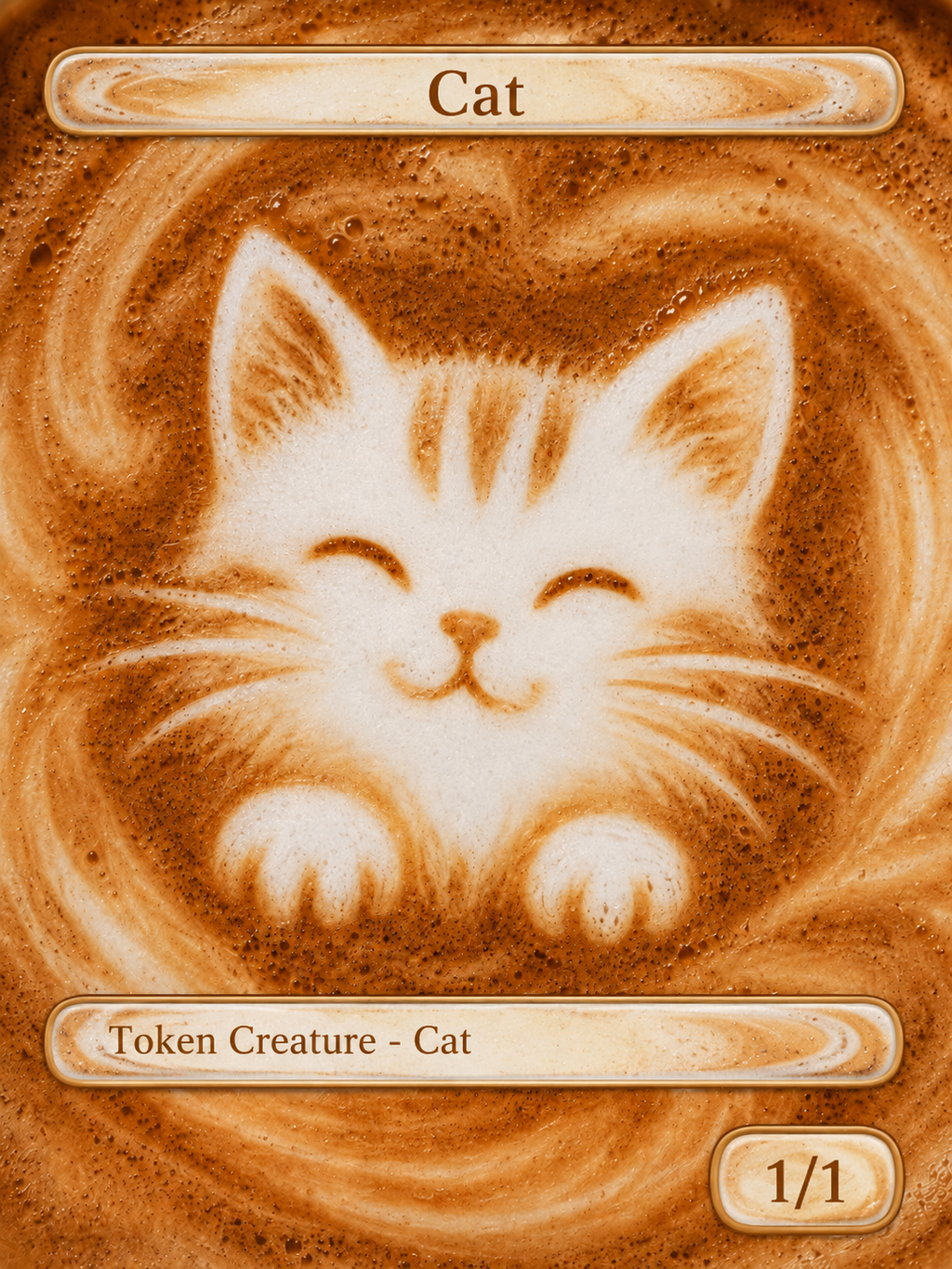 Magic The Gathering - Latte Art Tokens (Pack 2)