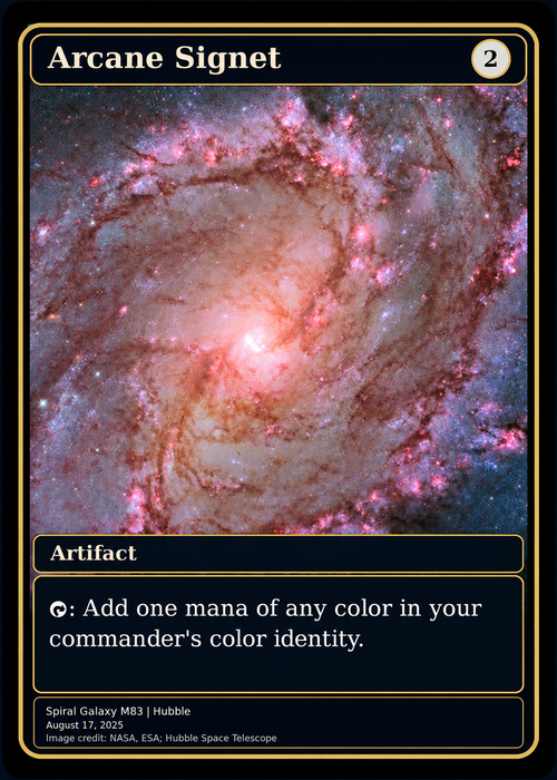Arcane Signet NASA space proxy